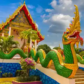 Karon-Tempel in Phuket, Thailand