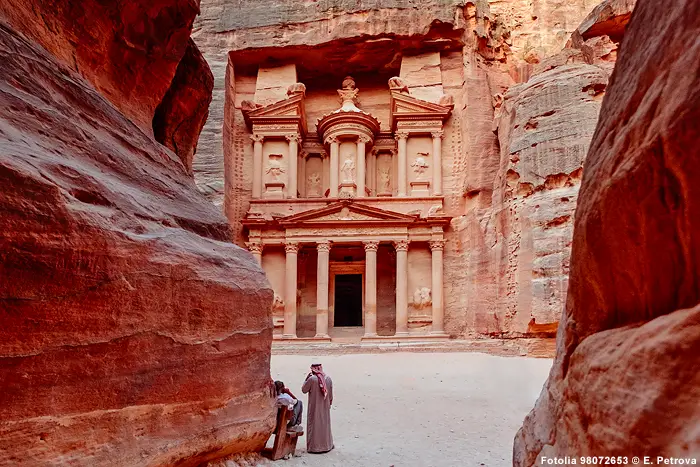 Schatzhaus der Nabatäer in Jordanien