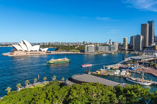 Oper von Sydney am Hafen