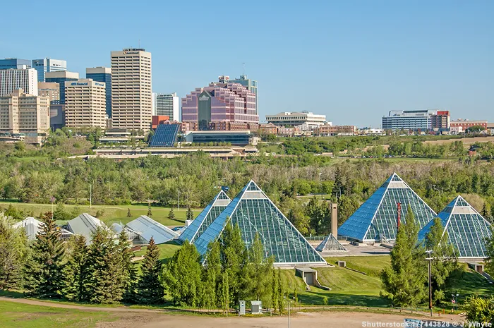 Muttart Conservatory - Botanic Gardens Edmonton Alberta