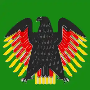 Bundesadler grün