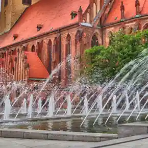 Wasserkaskaden Marienkirche