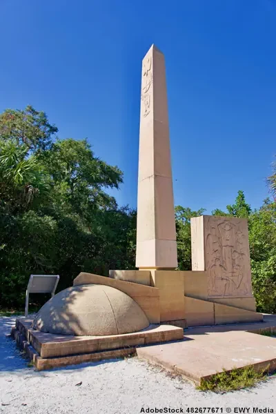 Holy Eucharist Monument De Soto - Florida