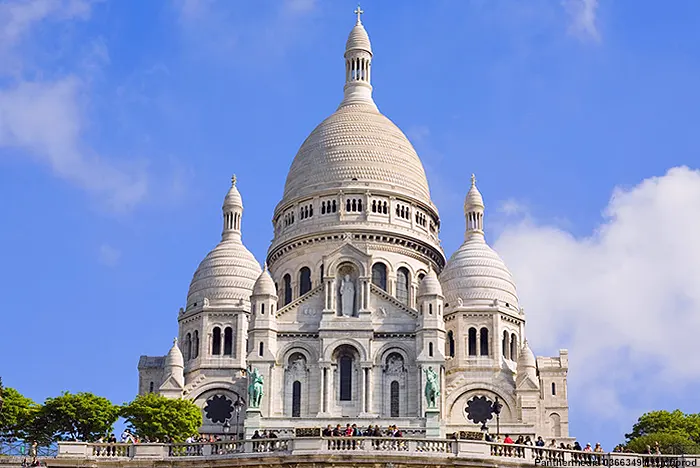 Kirche auf dem Montmartre in Paris