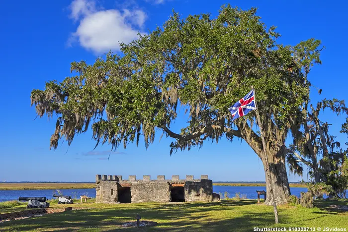 Fort Frederica in Georgia