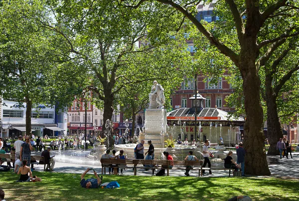 Leicester Square in London - Großbritannien