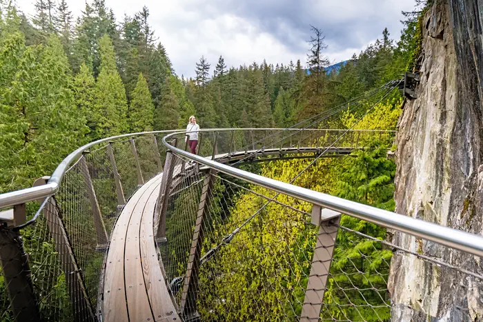 Capilano Bridge in Vancouver