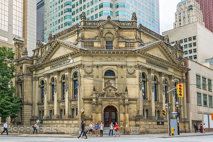 Gebäude der Hockey Hall of Fame in Toronto