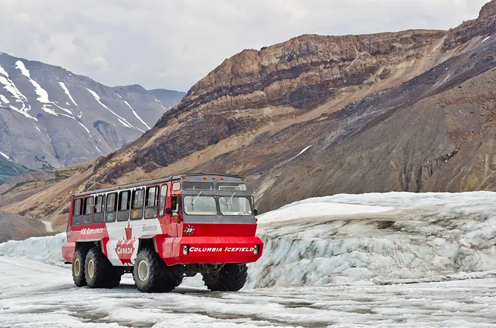 Ice Explorer auf dem Columbia Icefield