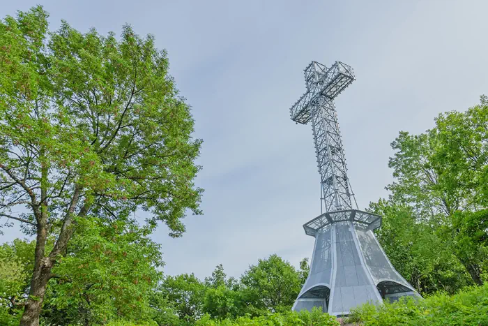 Gipfelkreuz Mont Royal bei Montréal