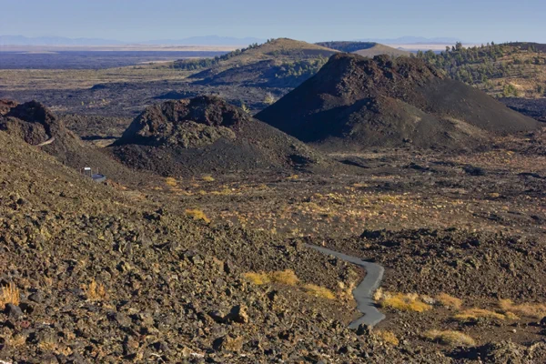 Panoramablick - Lavagestein - Craters of the Moon