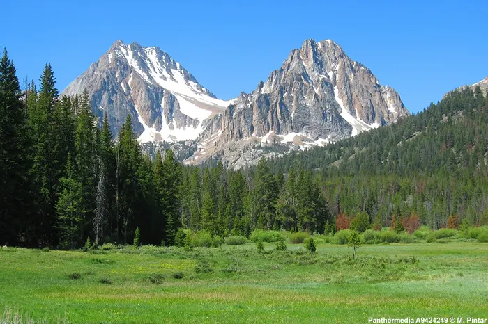 Castle Peak und Merriam Peak in Idaho