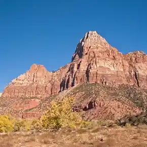 Felsen im Zion-Nationalpark