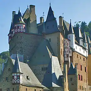 Türmchen der Burg Eltz