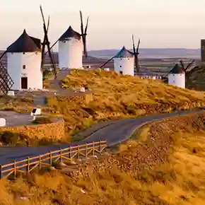 Windmühlen in Spanien