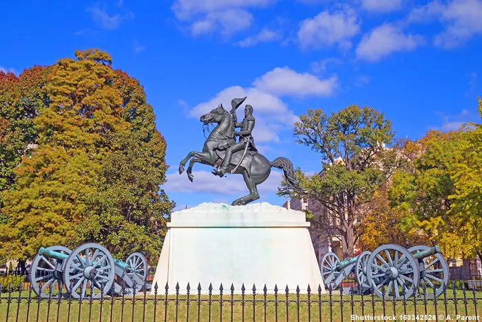 Reiterstatue Andrew Jackson