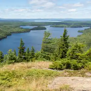 Küstenregion in Maine