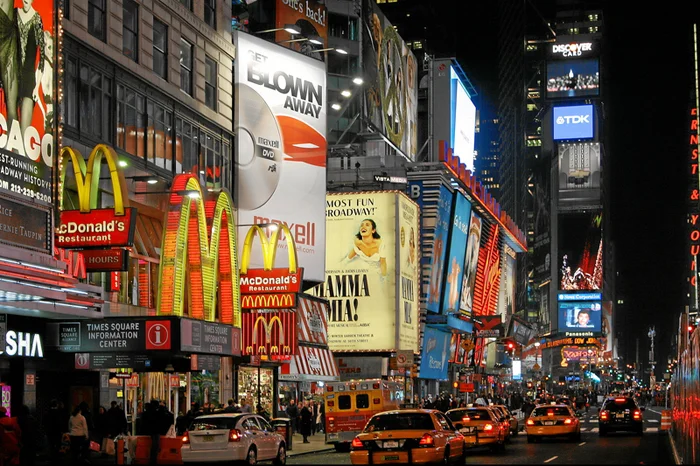 Times Square in Manhattan