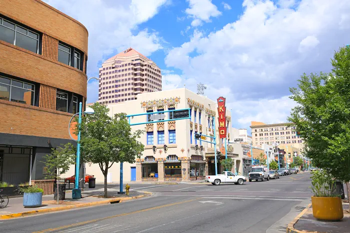 Historischer Stadtteil von Albuquerque in New Mexico