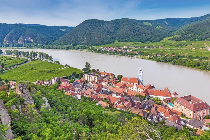 Winzerort Dürnstein in der Wachau