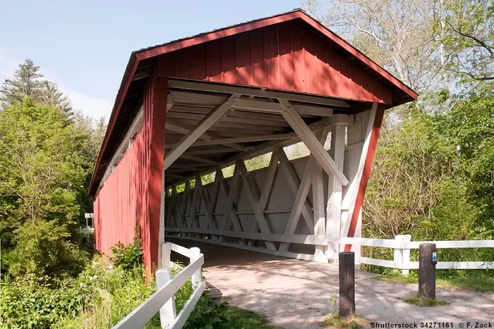 Everett Road - Covered Bridge - Ohio