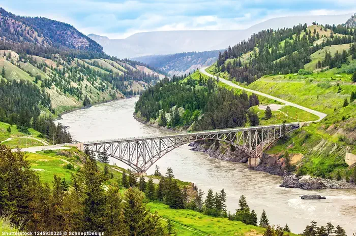 Fraser River in British Columbia