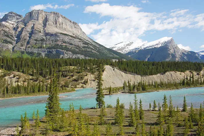 Bergpanorama im Banff Nationalpark - Provinz Alberta