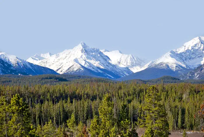 Rocky Mountains in British Columbia