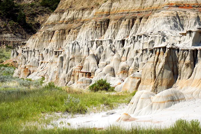 Badlands Felsen South Dakota