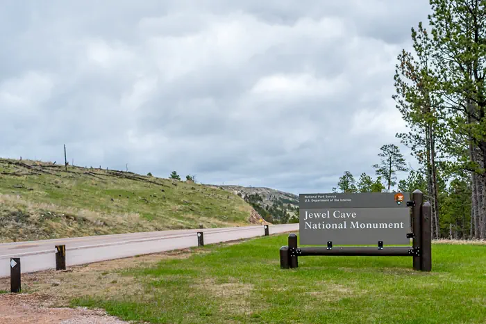 Eingang - Jewel Cave National Monument in South Dakota