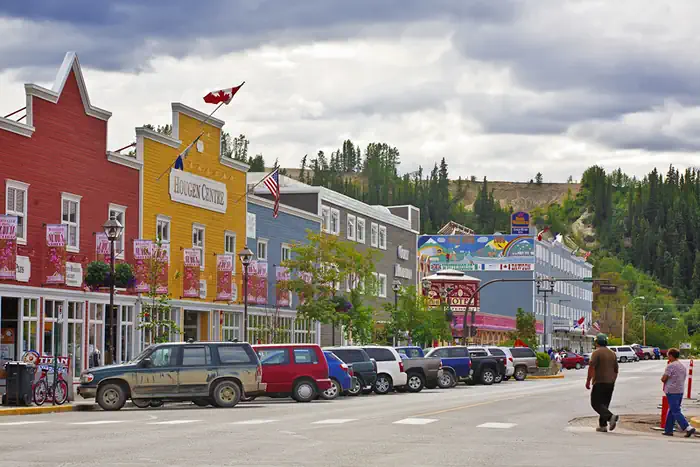 Läden in der Hauptstadt Whitehorse