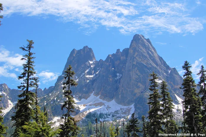 Berggrate im North Cascades National Park