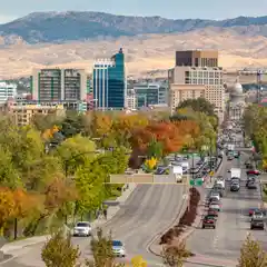 Stadt Boise in Idaho